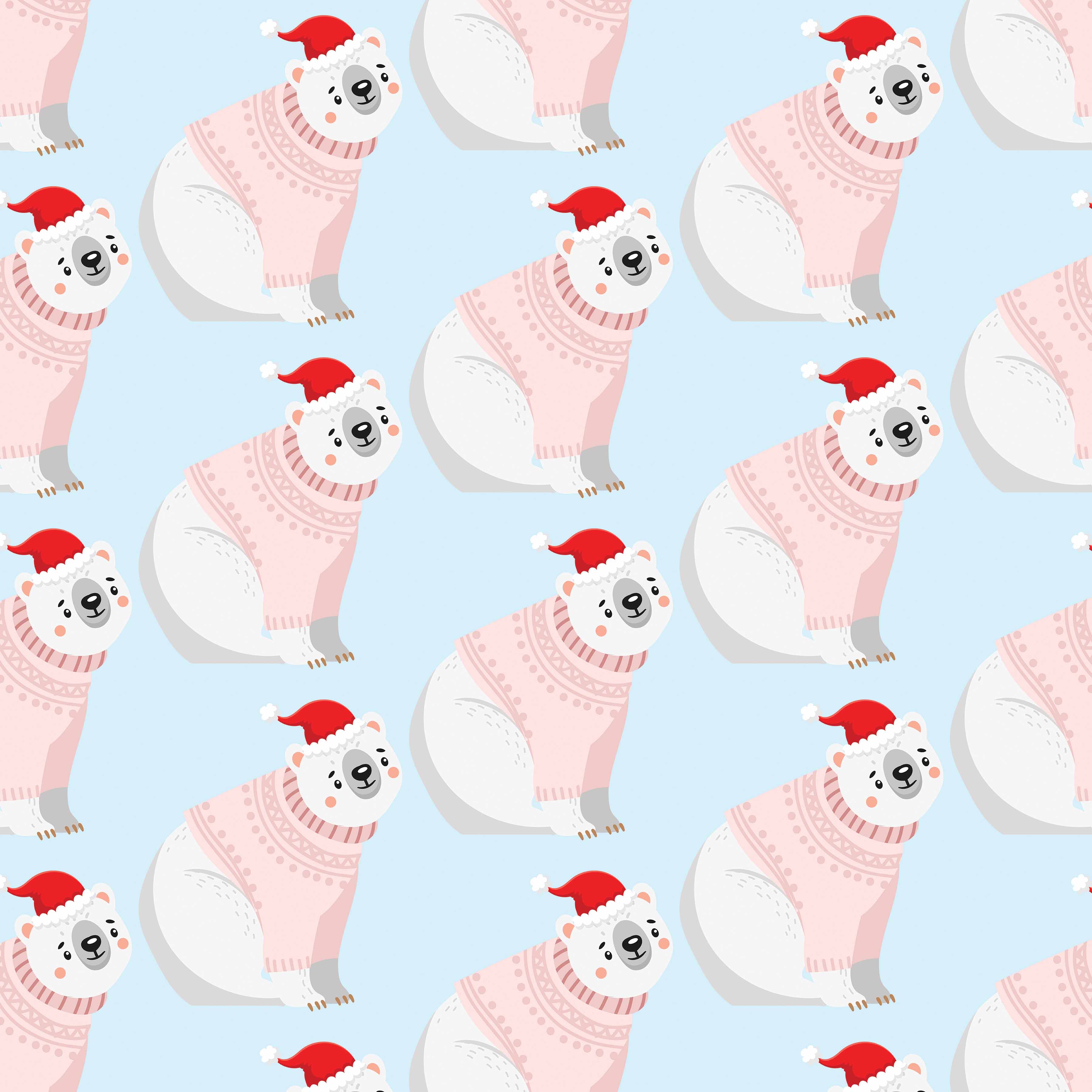 Christmas Green Trees Seamless Digital Paper - CraftNest - Digital Crafting and Art