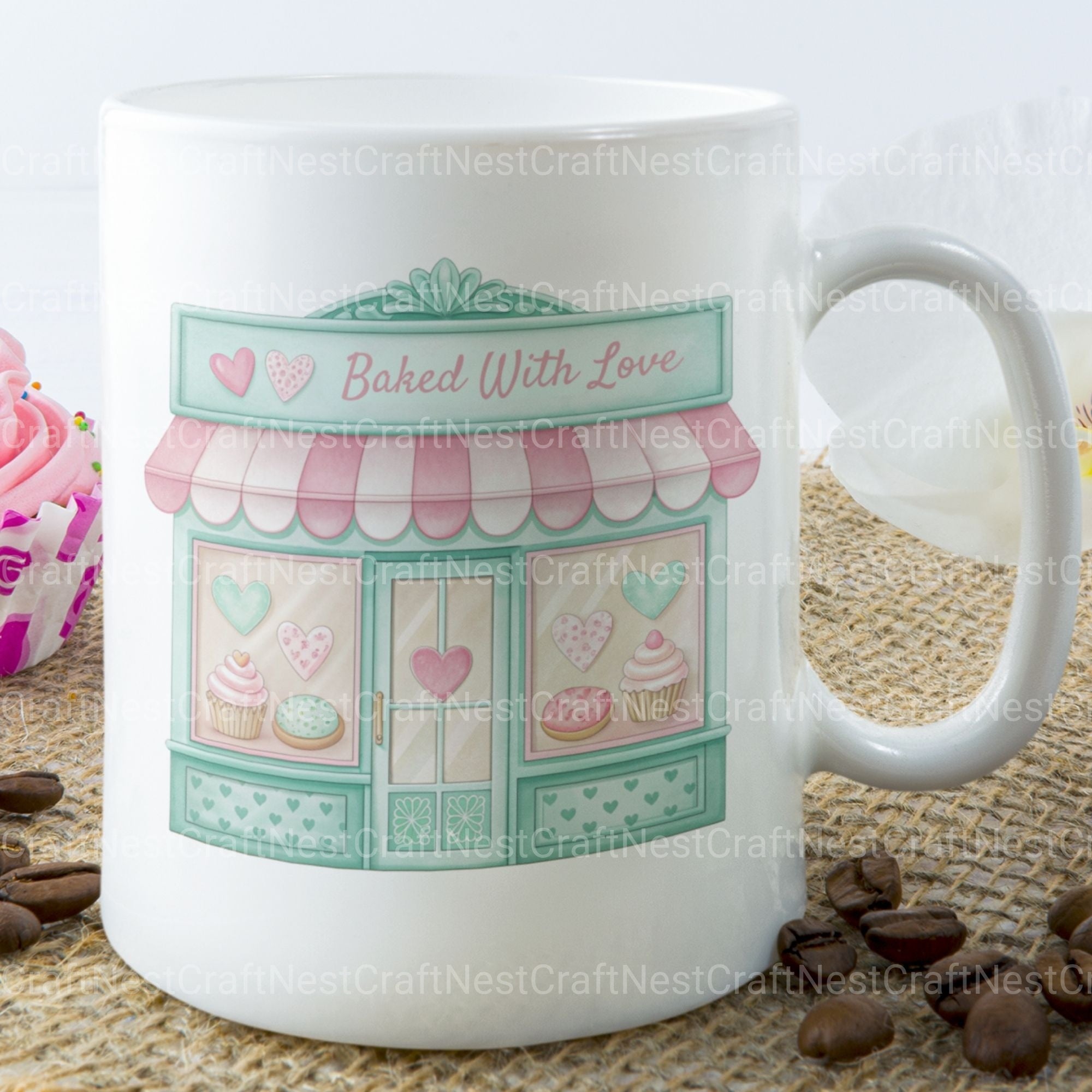 Village Shops Clipart Bundle - CraftNest - Digital Crafting and Art