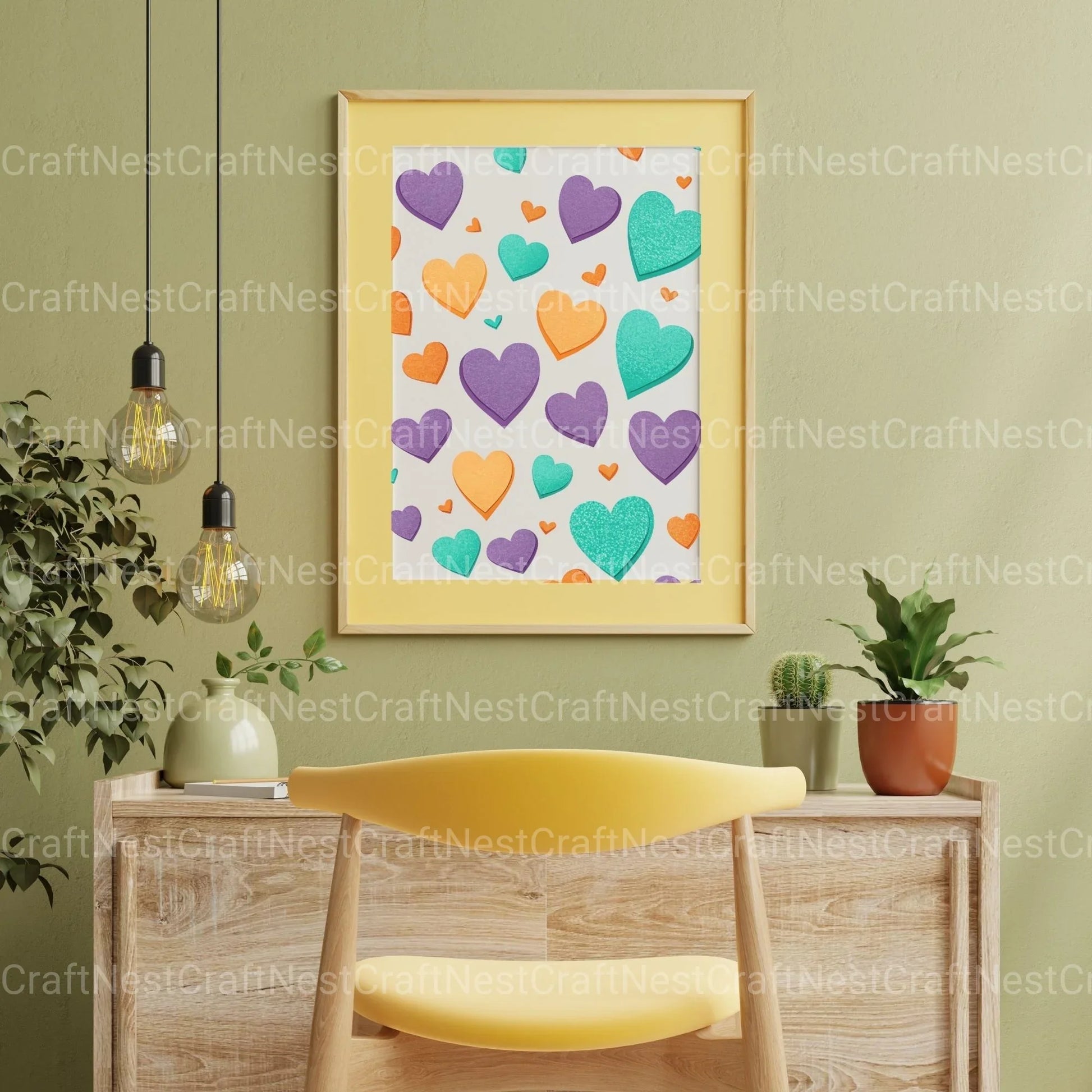 Heart Confetti Clipart Bundle - CraftNest - Digital Crafting and Art