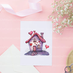 Valentine Houses Clipart Bundle - CraftNest - Digital Crafting and Art