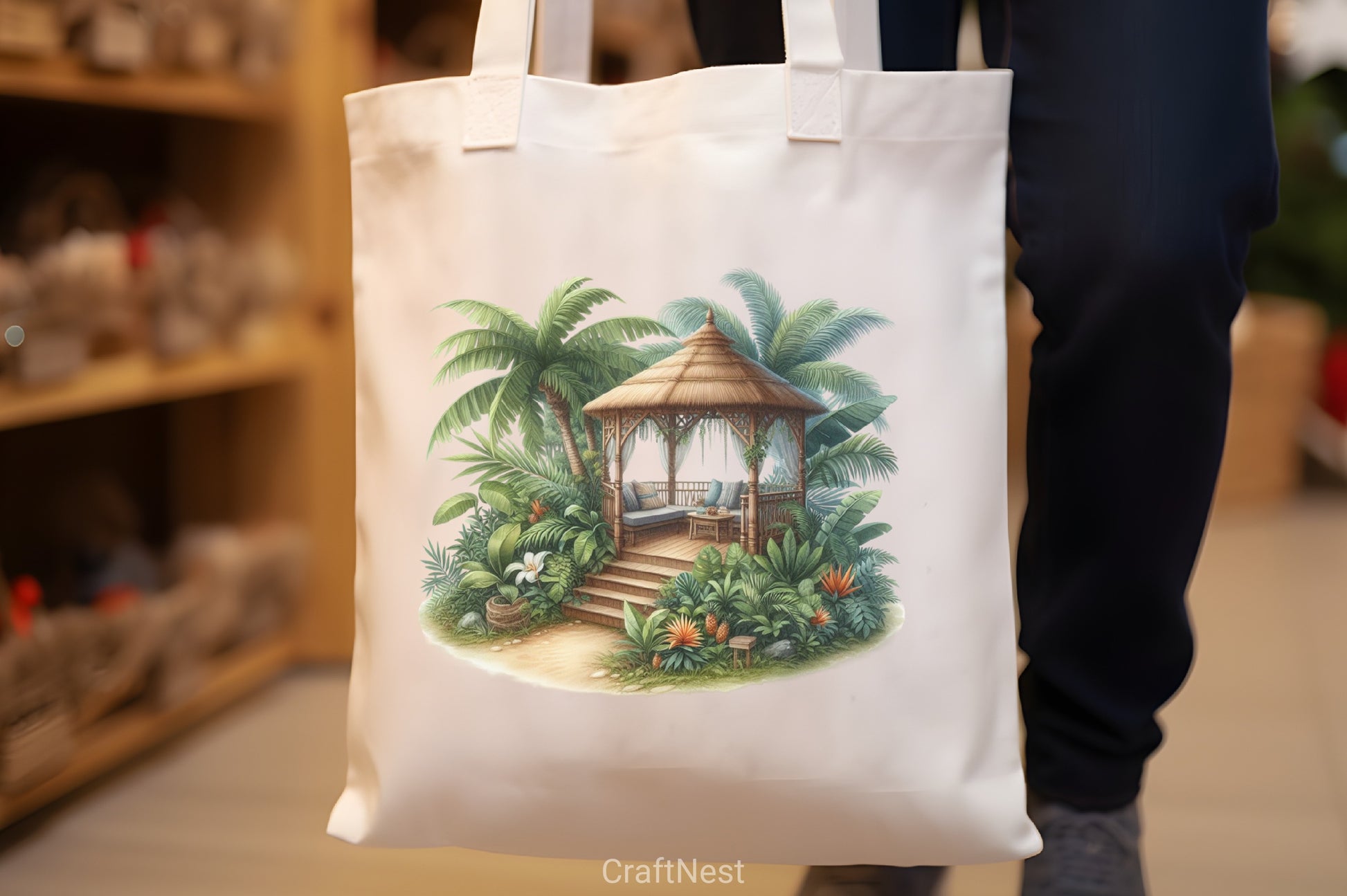 Pavilion Garden Flowers Clipart Bundle - CraftNest - Digital Crafting and Art