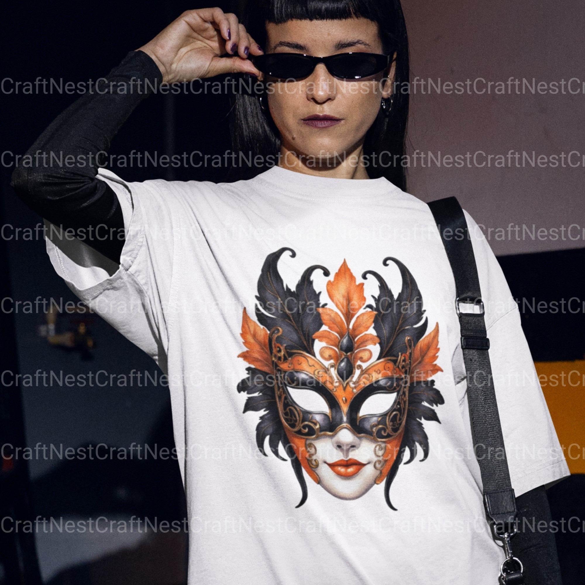 Masquerade Masks Gothic Clipart Bundle - CraftNest - Digital Crafting and Art