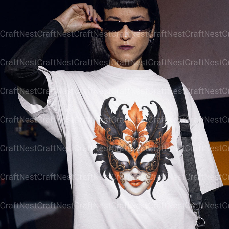 Masquerade Masks Gothic Clipart Bundle - CraftNest - Digital Crafting and Art