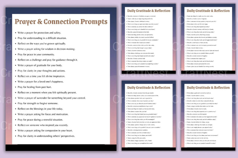 Islamic Mindfulness Prompts for Spiritual Growth - CraftNest - Digital Crafting and Art