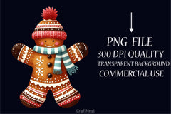 Winter Christmas Clipart Bundle - CraftNest - Digital Crafting and Art