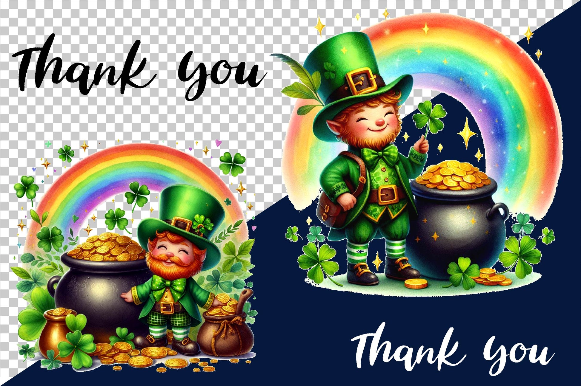 Happy Leprechaun St Patrick'S Clipart Bundle - CraftNest - Digital Crafting and Art