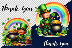 Happy Leprechaun St Patrick'S Clipart Bundle - CraftNest - Digital Crafting and Art