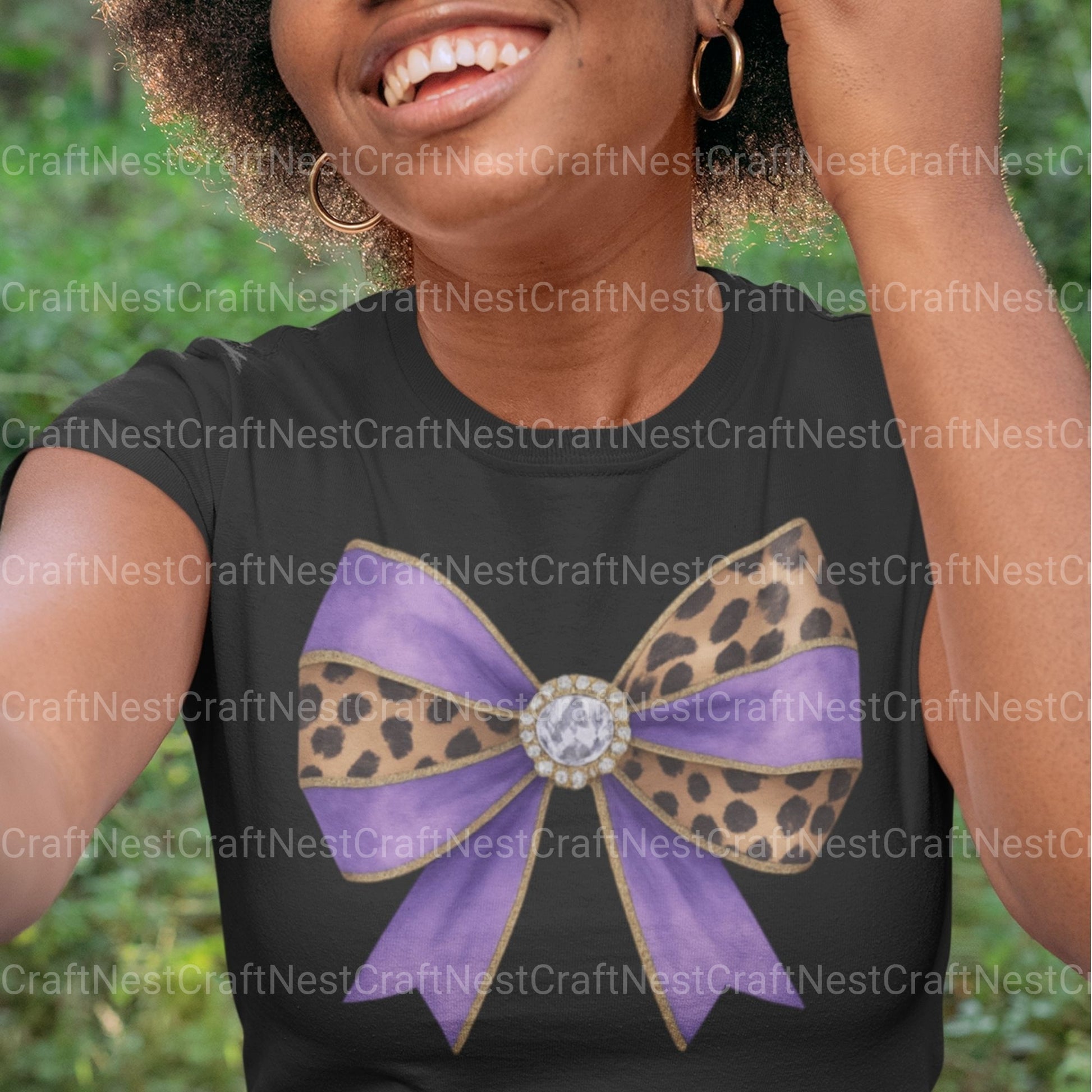 Coquette Cheetah Bows Clipart Bundle - CraftNest - Digital Crafting and Art