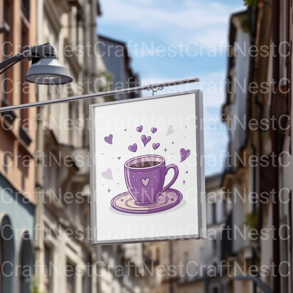 Valentines Day Coffee Clipart Bundle - CraftNest - Digital Crafting and Art
