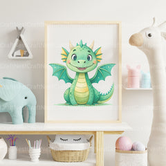Cute Dragons Clipart Bundle - CraftNest - Digital Crafting and Art