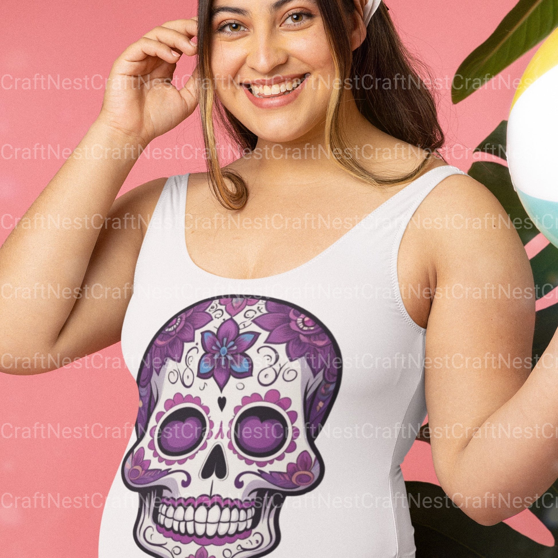 Sugar Skulls Clipart Bundle - CraftNest - Digital Crafting and Art