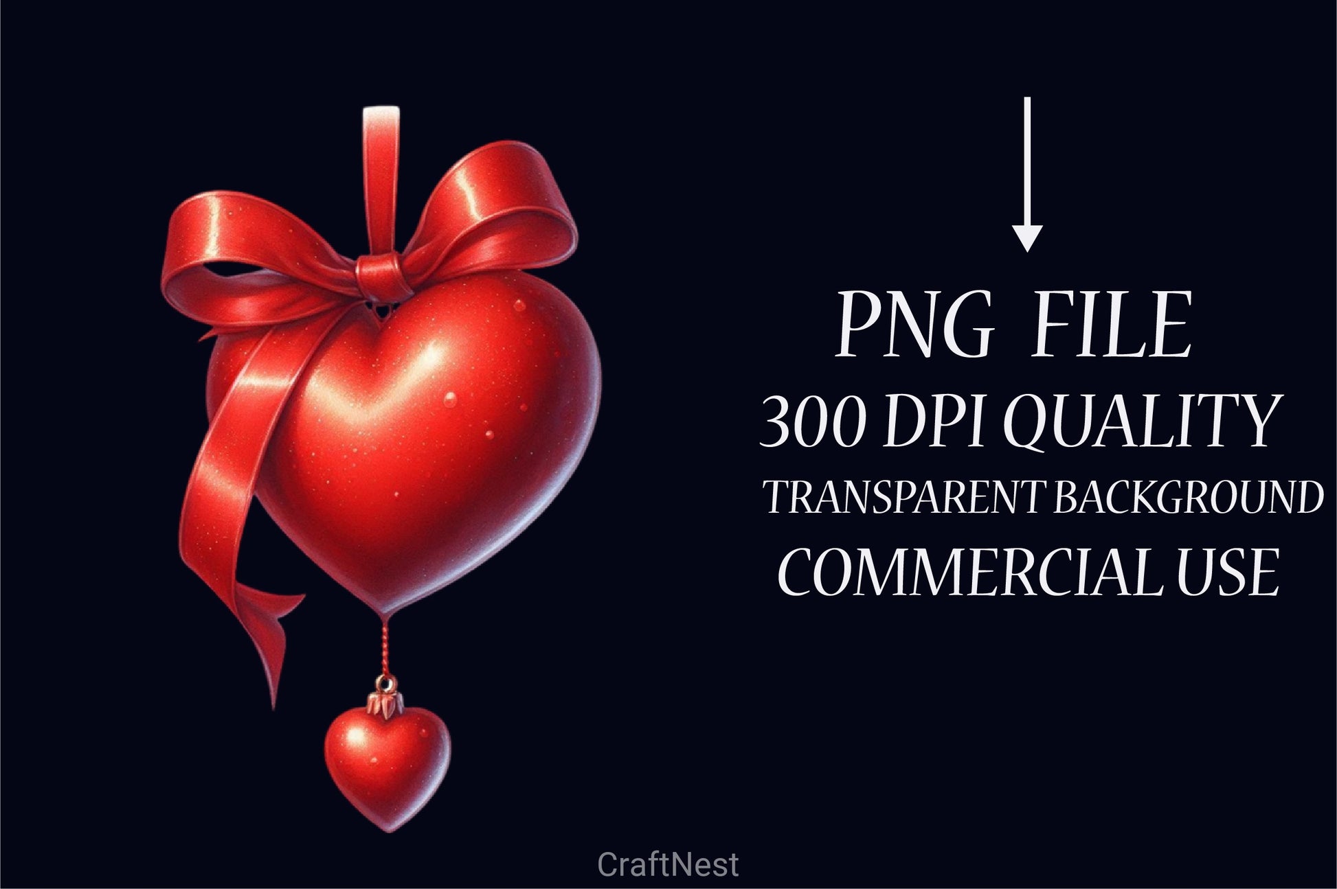 Valentine Heart Clipart Bundle - CraftNest - Digital Crafting and Art