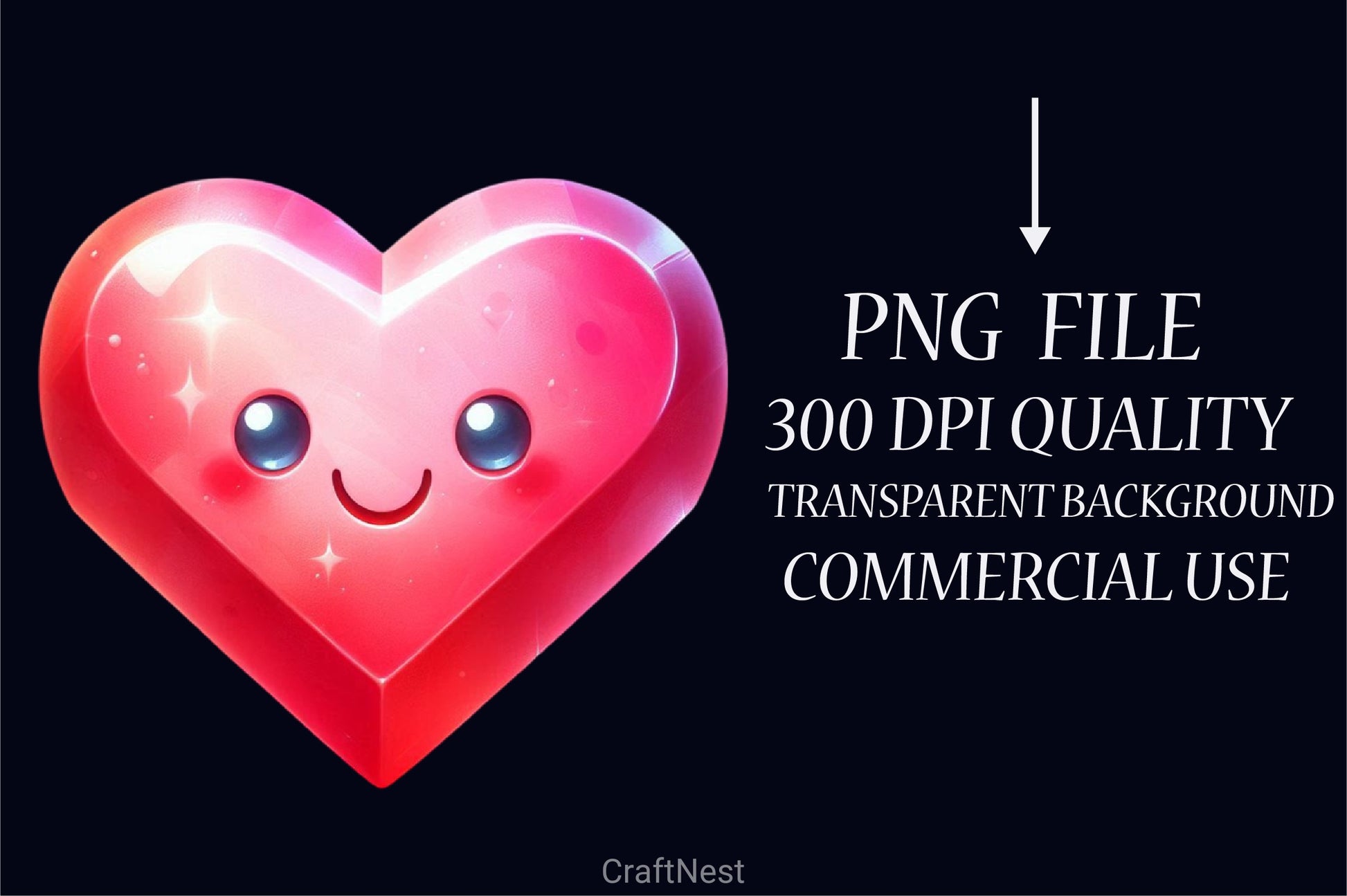 Valentine's Day Heart Clipart Bundle 3 - CraftNest - Digital Crafting and Art