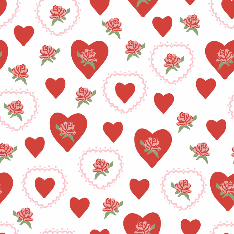 Valentine Seamless Digital Paper 3 - CraftNest - Digital Crafting and Art