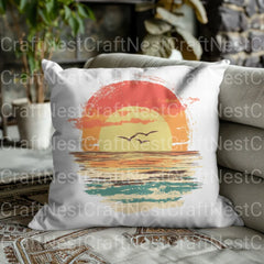 Retro Sunsets Clipart Bundle - CraftNest - Digital Crafting and Art