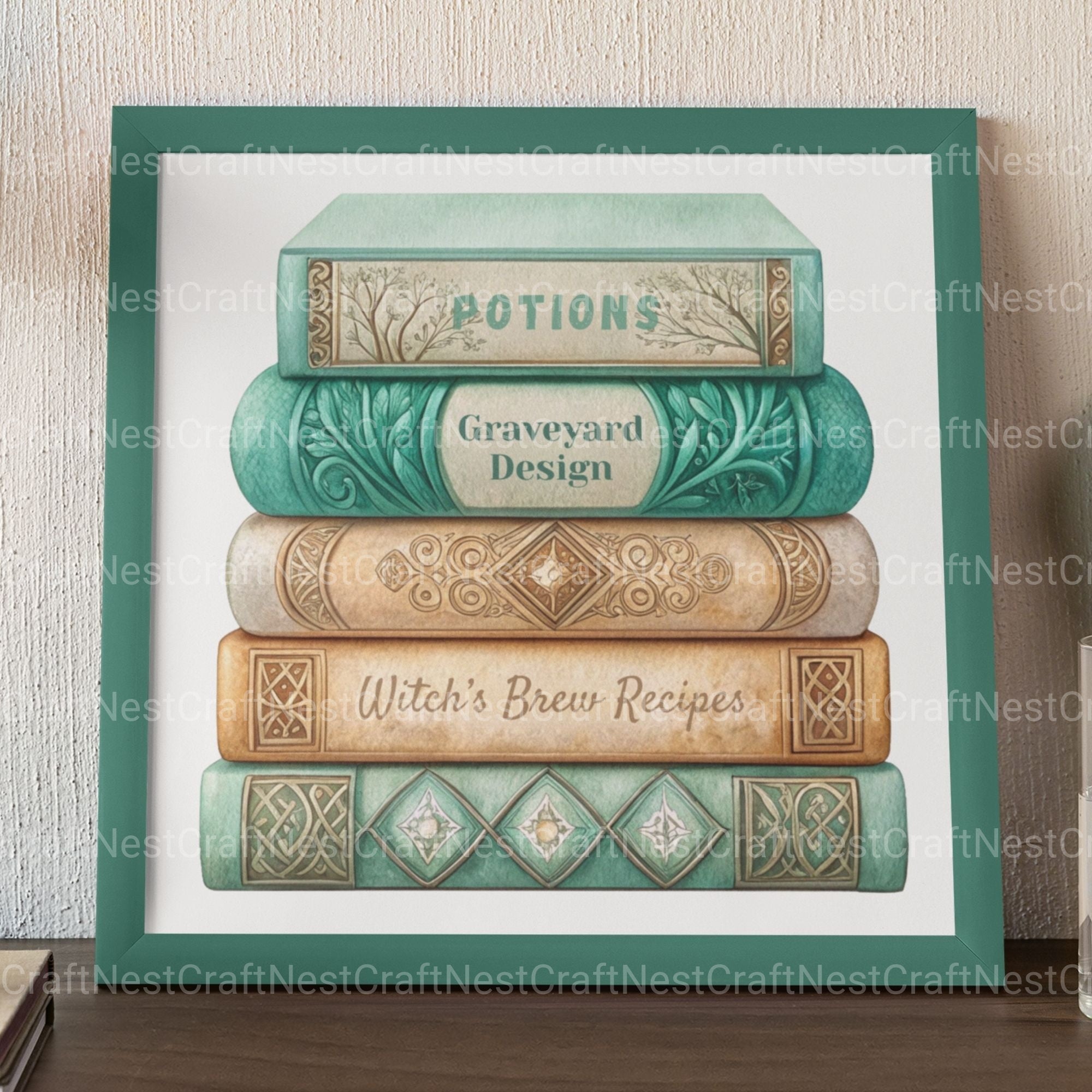 Books Magical Clipart Bundle - CraftNest - Digital Crafting and Art