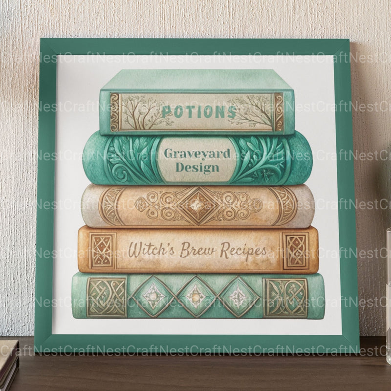 Books Magical Clipart Bundle - CraftNest - Digital Crafting and Art