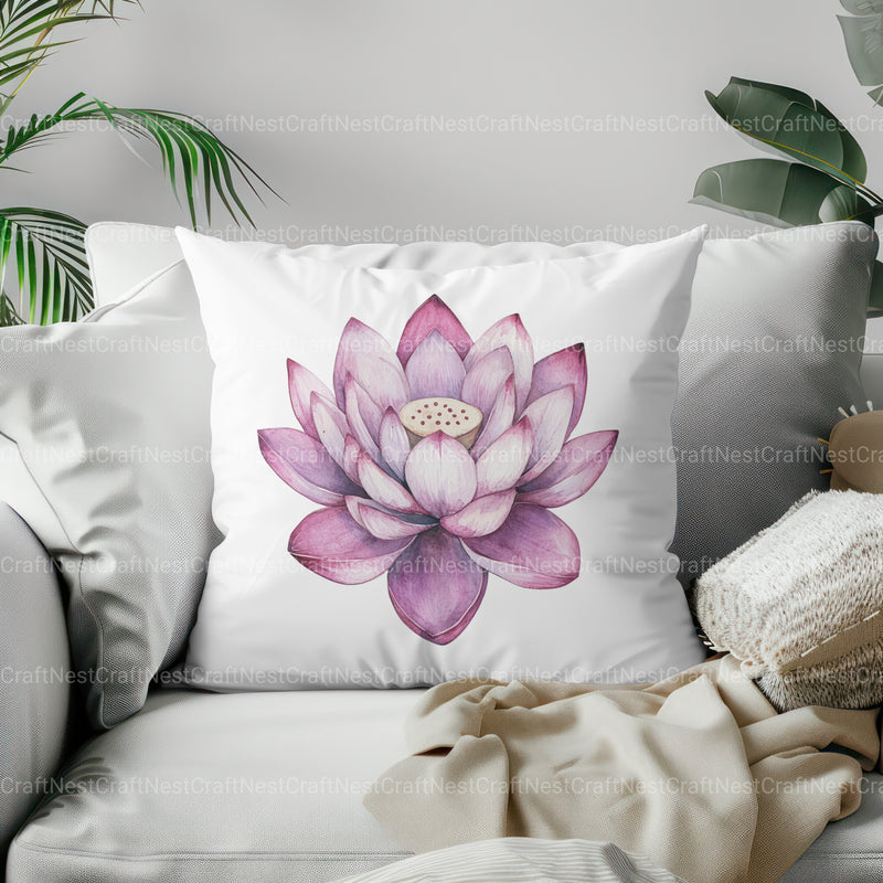 Lotus Clipart Bundle - CraftNest - Digital Crafting and Art