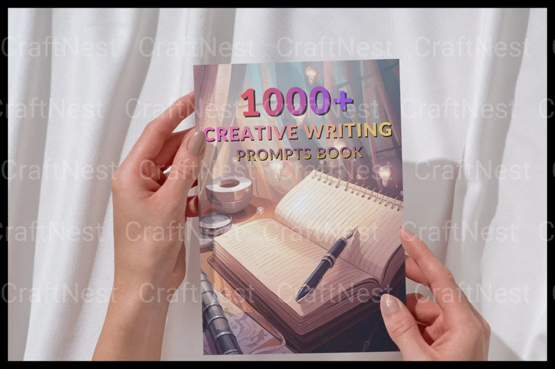 Creative Writing Prompts Book - CraftNest - Digital Crafting and Art