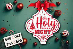 Christmas Arabesque Ornament SVG Bundle 3 - CraftNest - Digital Crafting and Art