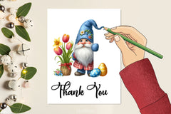 Easter Gnome Clipart Bundle 13 - CraftNest - Digital Crafting and Art