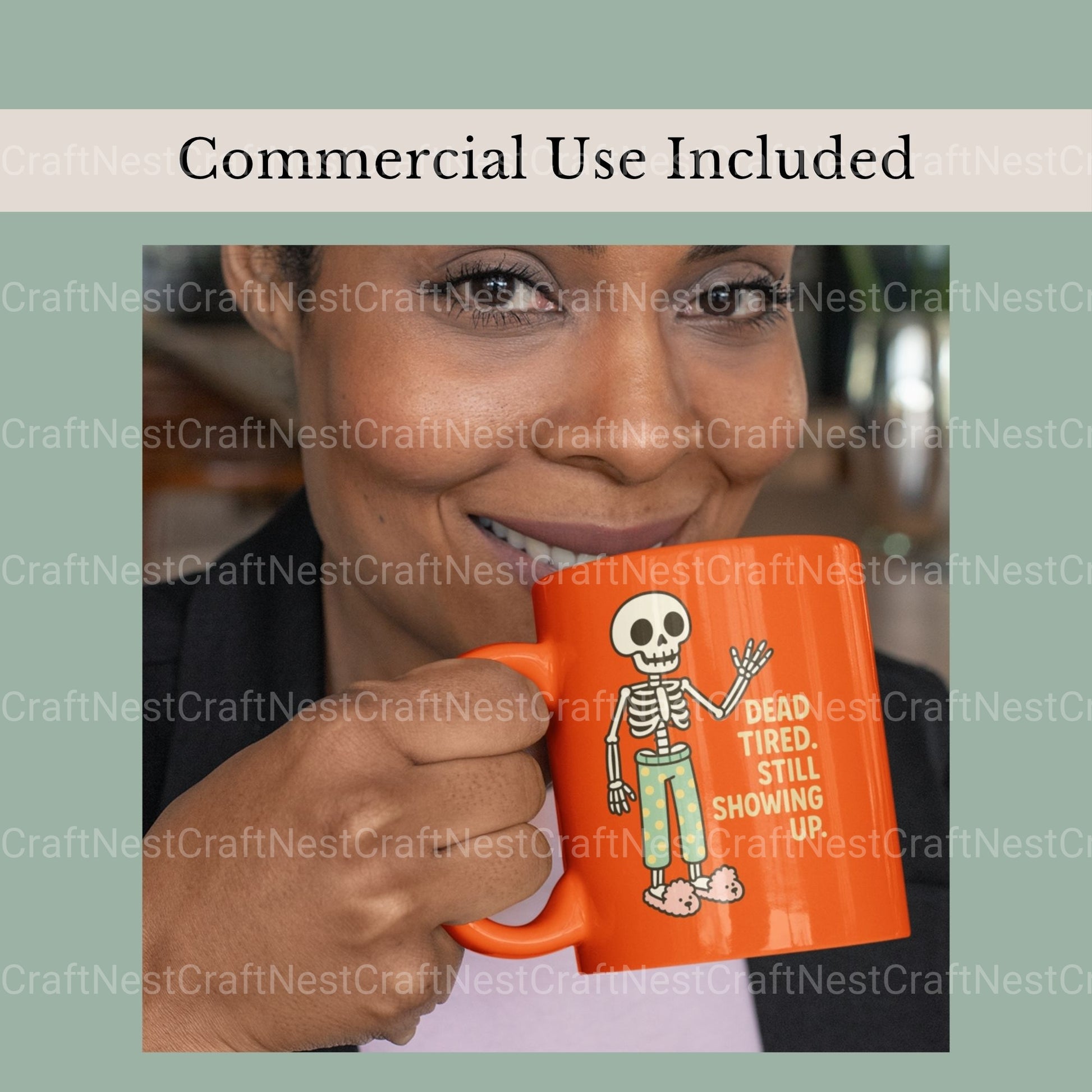 Dead Tired Skeleton Clipart Bundle - CraftNest - Digital Crafting and Art