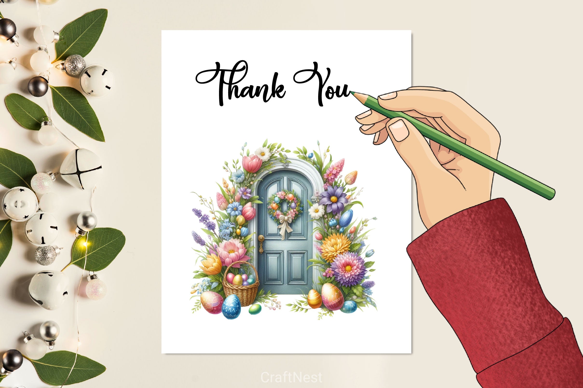 Easter Door Clipart Bundle - CraftNest - Digital Crafting and Art