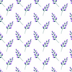 Lavender Seamless Digital Paper - CraftNest - Digital Crafting and Art