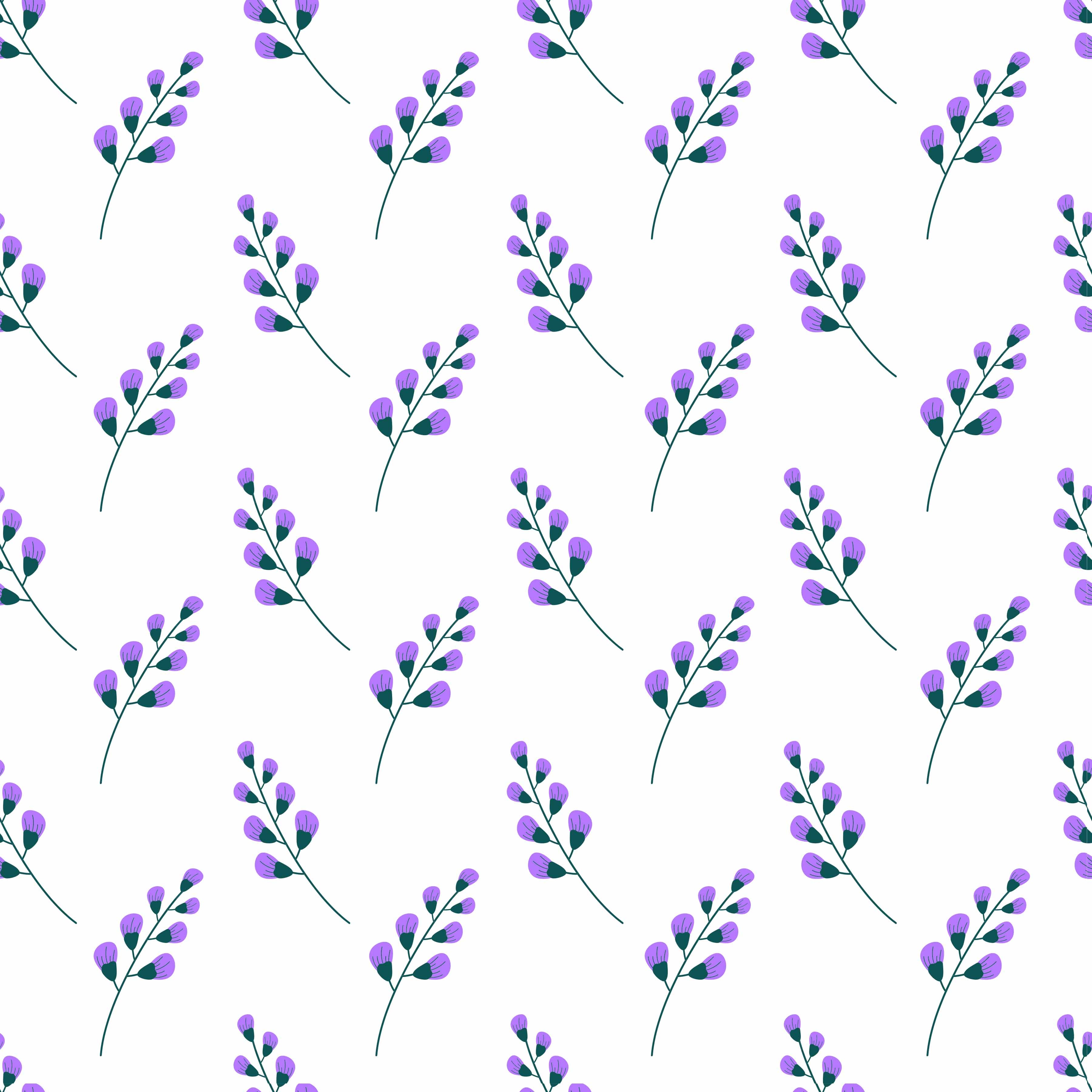 Lavender Seamless Digital Paper - CraftNest - Digital Crafting and Art