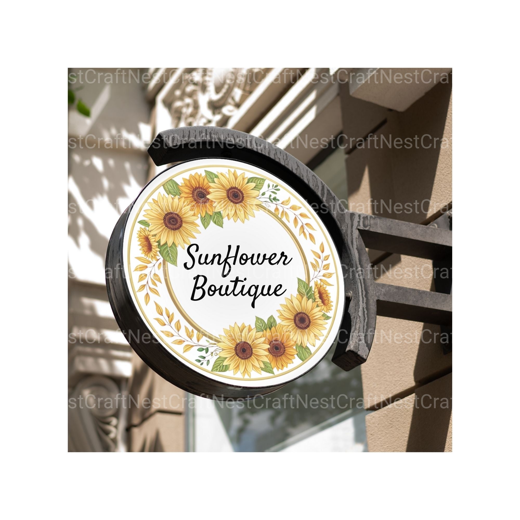 Sunflower Borders Clipart Bundle - CraftNest - Digital Crafting and Art