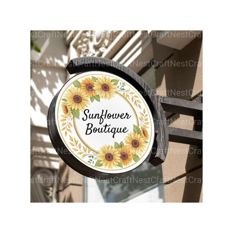 Sunflower Borders Clipart Bundle - CraftNest - Digital Crafting and Art