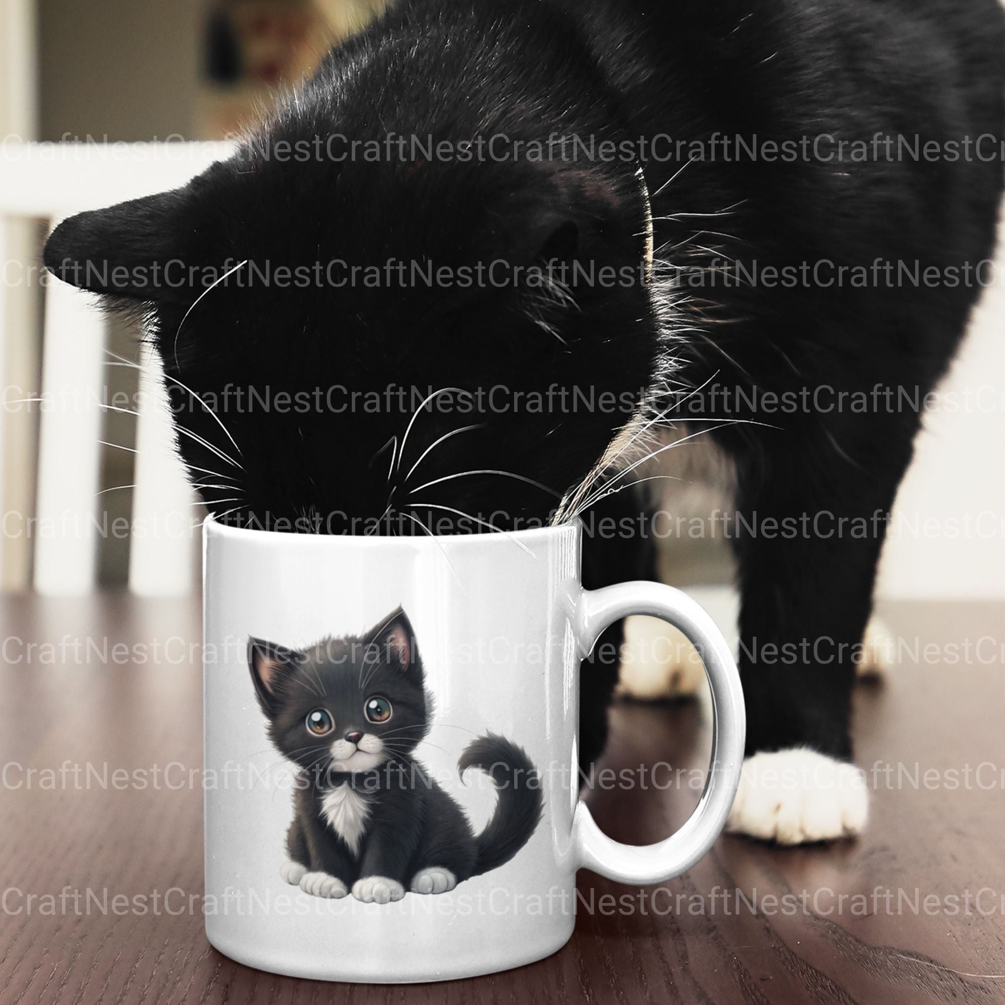 Kittens Clipart Bundle 4 - CraftNest - Digital Crafting and Art