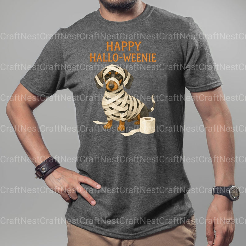 Dachshund Mummy Halloween Clipart Bundle - CraftNest - Digital Crafting and Art