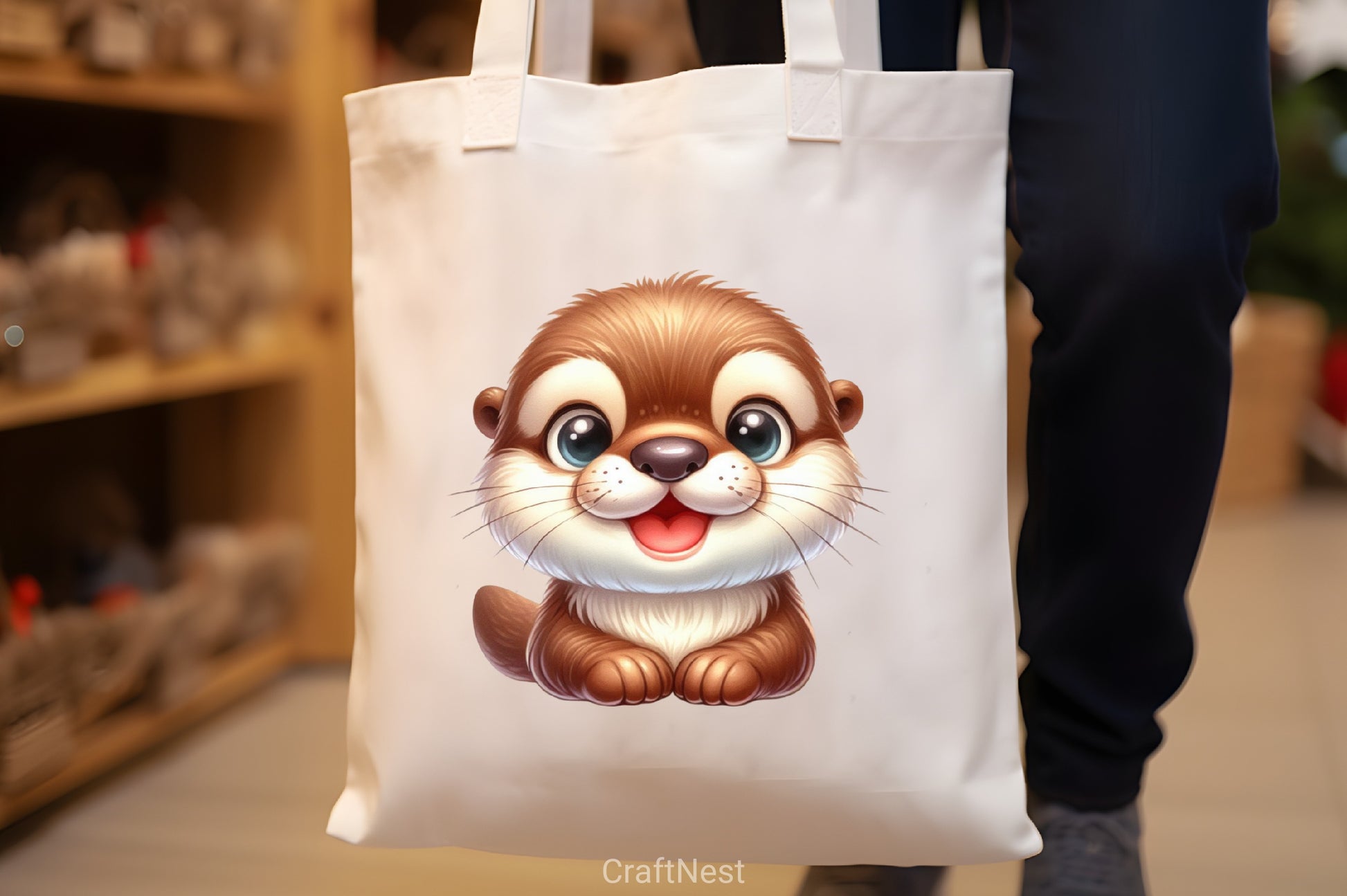 Cute Otter Clipart Bundle - CraftNest - Digital Crafting and Art