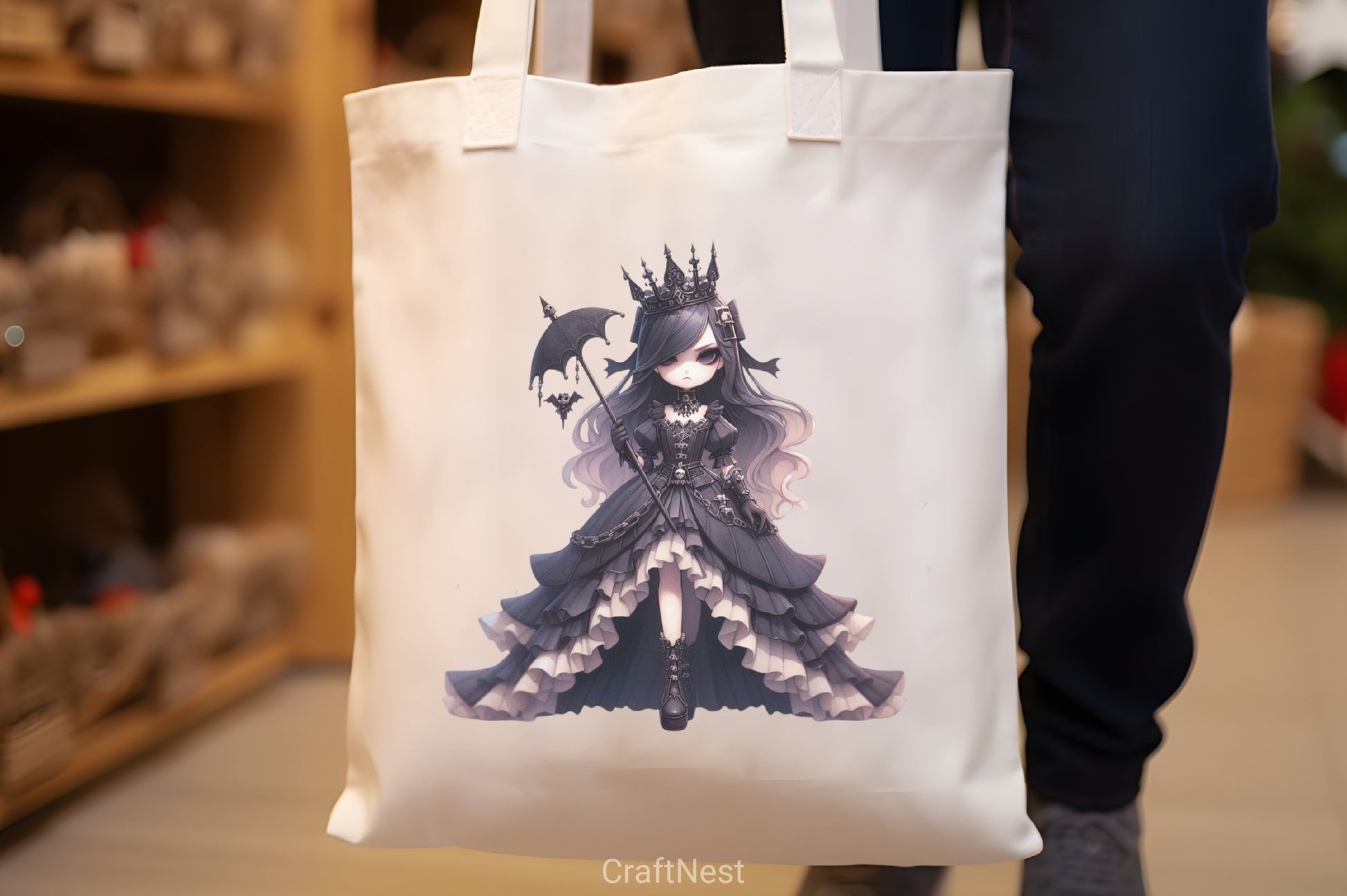 Gothic Fairy Girl Clipart Bundle - CraftNest - Digital Crafting and Art