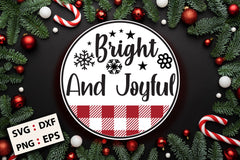 Christmas Round SVG Bundle - CraftNest - Digital Crafting and Art
