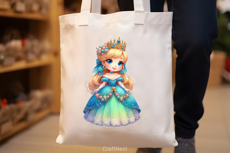 Christmas Princess Clipart Bundle 4 - CraftNest - Digital Crafting and Art