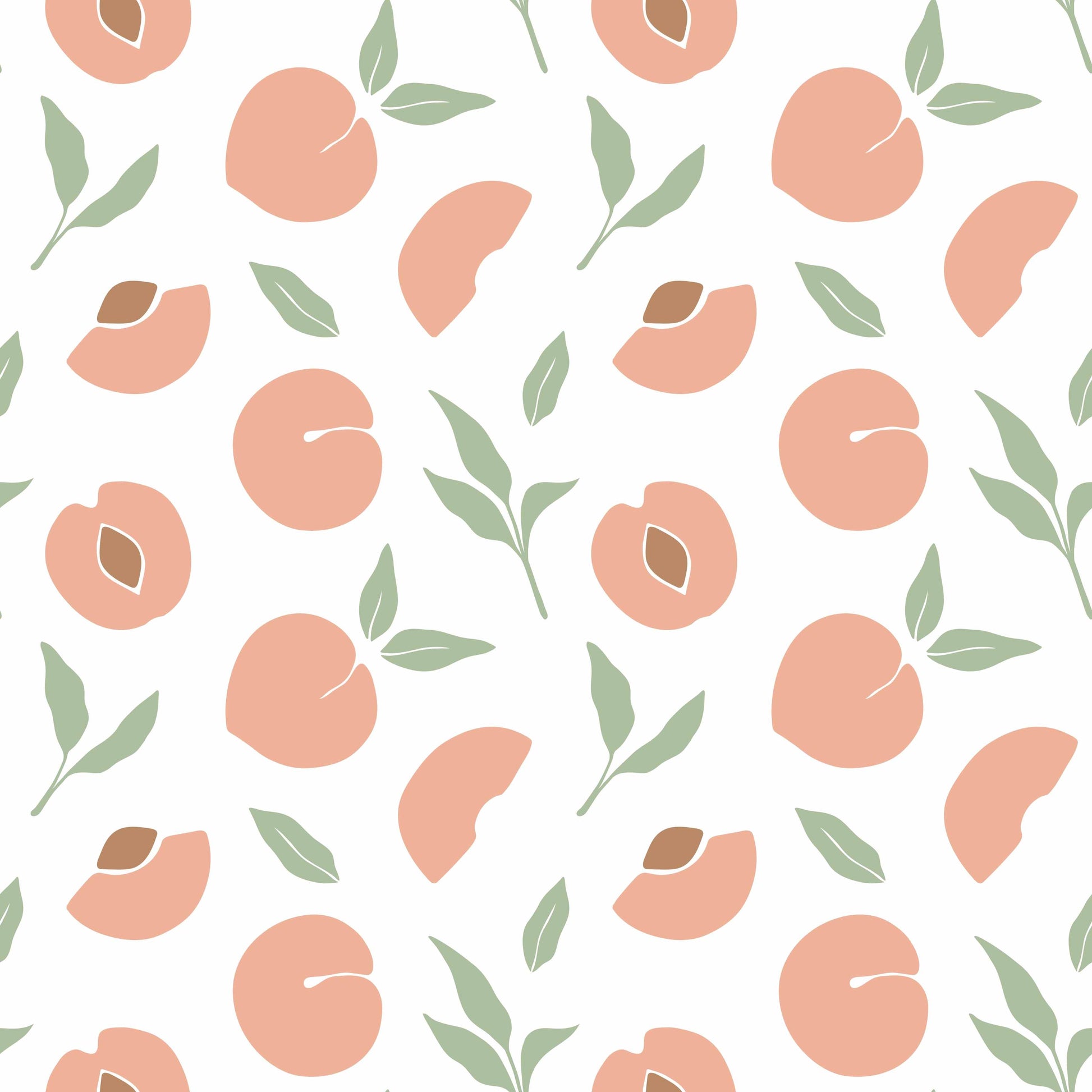 Cottage Chic Peach Seamless Digital Paper - CraftNest - Digital Crafting and Art