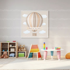 Hot Air Balloons Nursery Quotes Clipart Bundle - CraftNest - Digital Crafting and Art