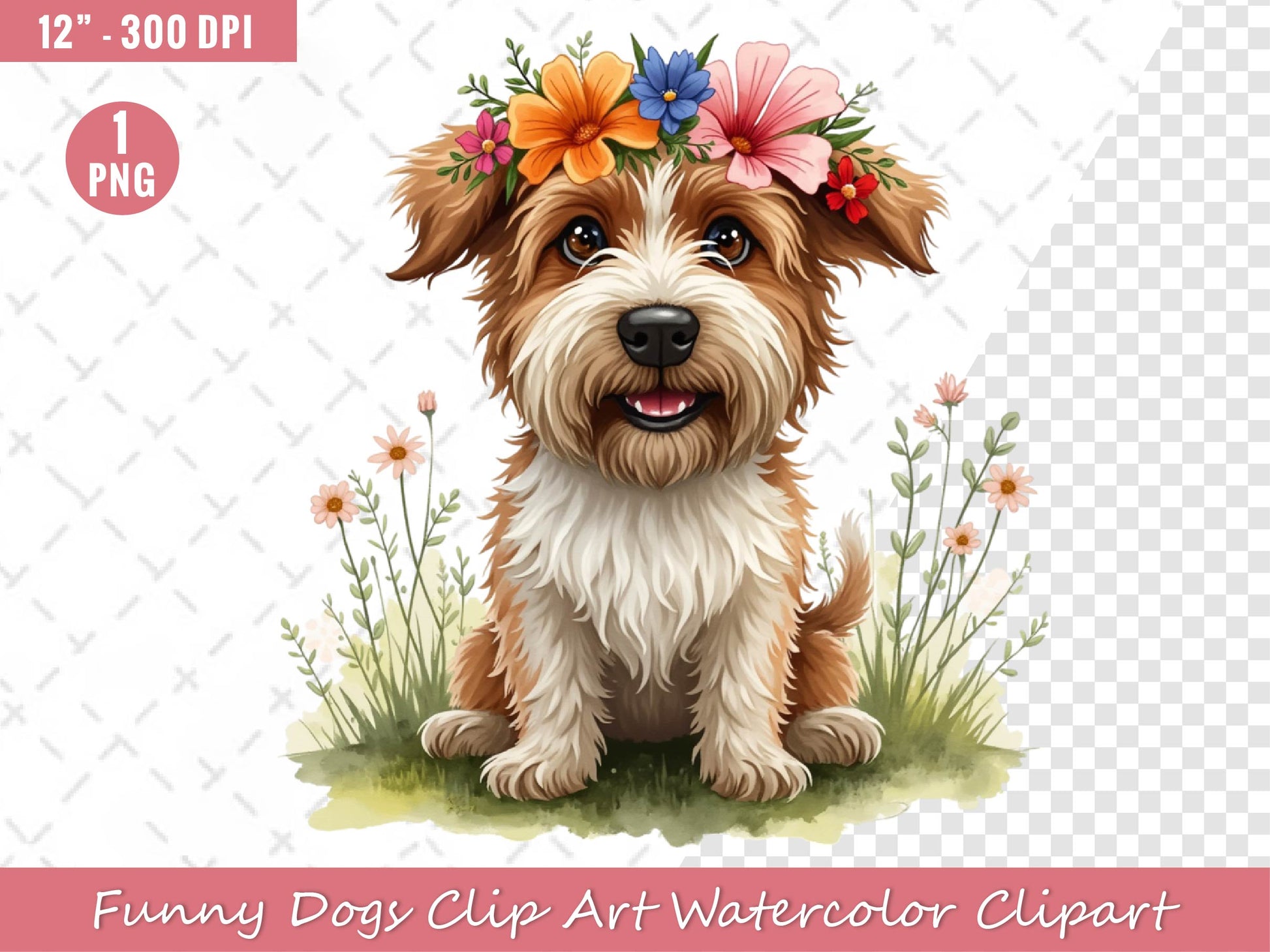 Funny Dogs Clip Art Clipart Bundle - CraftNest - Digital Crafting and Art