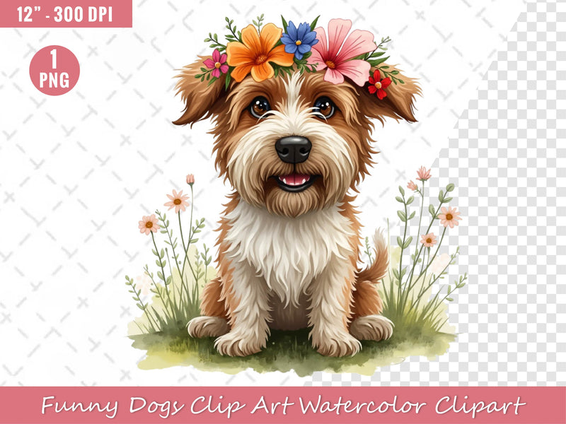 Funny Dogs Clip Art Clipart Bundle - CraftNest - Digital Crafting and Art