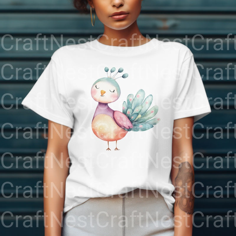 Peacocks Clipart Bundle - CraftNest - Digital Crafting and Art