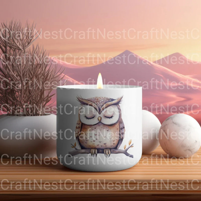 Owls Clipart Bundle - CraftNest - Digital Crafting and Art