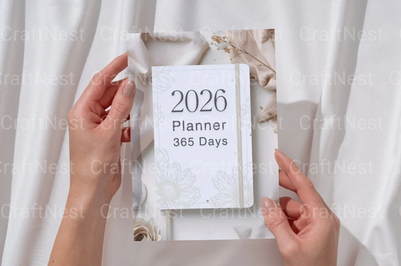 Planner 365 Days: Your Ultimate Yearly Organizer - CraftNest - Digital Crafting and Art