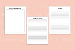 Craft Business Organizer for Efficient Management - CraftNest - Digital Crafting and Art