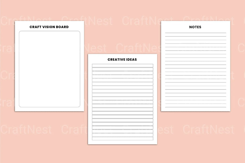 Craft Business Organizer for Efficient Management - CraftNest - Digital Crafting and Art