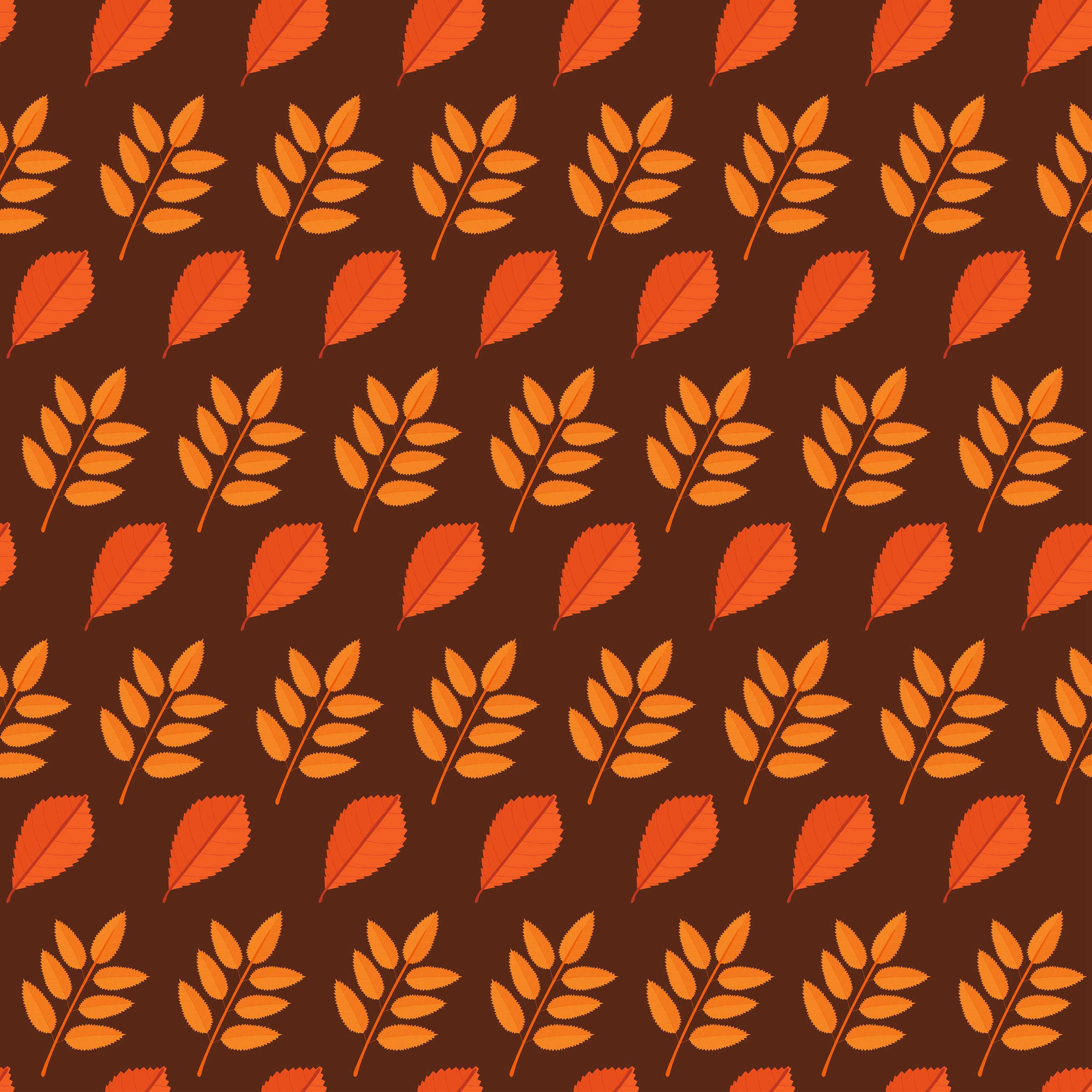 Fall Leaves Seamless Digital Paper - CraftNest - Digital Crafting and Art