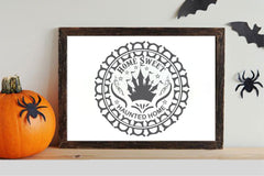 Halloween Round Sign SVG Bundle - CraftNest - Digital Crafting and Art