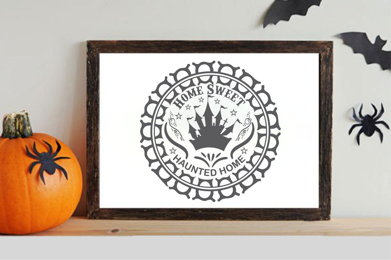 Halloween Round Sign SVG Bundle - CraftNest - Digital Crafting and Art