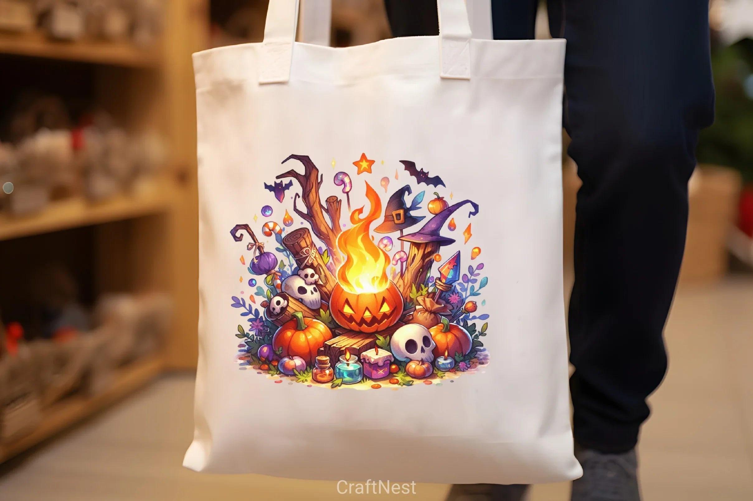 Halloween Fire Clipart Bundle - CraftNest - Digital Crafting and Art